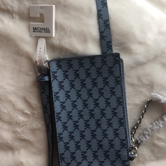 MICHAEL KORS WAIST PULL CHAIN BELT BAG M NWT - Picture 8 of 8